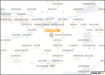 map of Yurkina