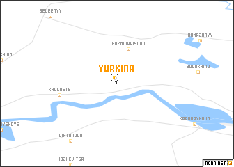 map of Yurkina