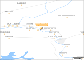 map of Yurkino