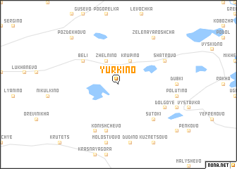 map of Yurkino