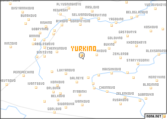 map of Yurkino