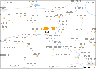 map of Yurkino