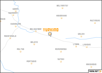 map of Yurkino