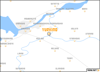 map of Yurkino