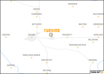 map of Yurkino