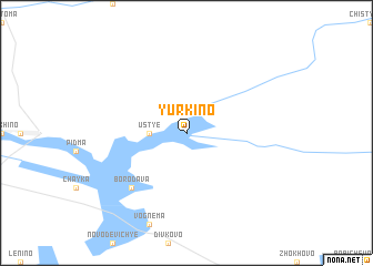 map of Yurkino