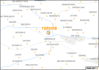 map of Yurkino