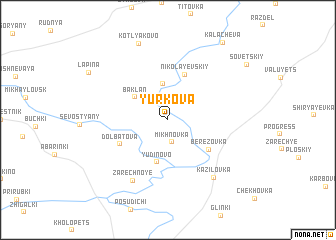 map of Yurkova