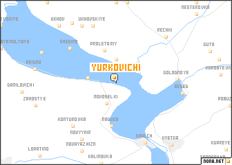 map of Yurkovichi