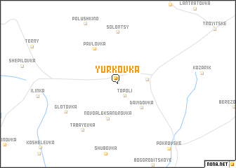 map of Yurkovka