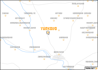 map of Yurkovo