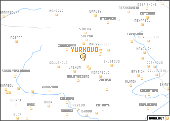 map of Yurkovo