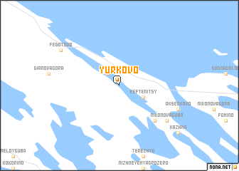 map of Yurkovo
