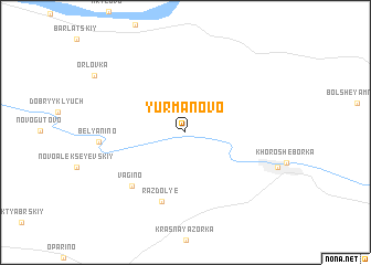 map of Yurmanovo