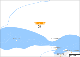 map of Yurmet