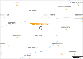 map of Yurmiyaz-Bash