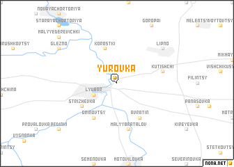 map of Yurovka