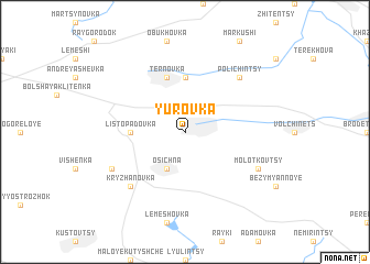 map of Yurovka