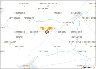 map of Yurovka