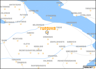 map of Yurovka