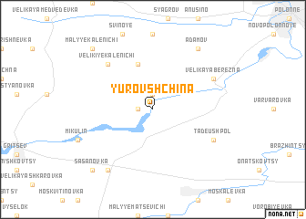 map of Yurovshchina