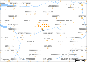 map of Yūrqol