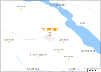 map of Yursovo