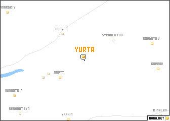 map of Yurta