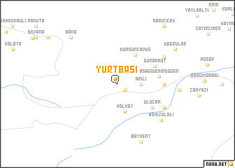 map of Yurtbaşı