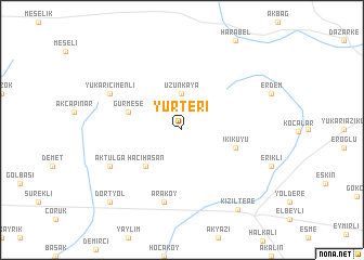 map of Yurteri