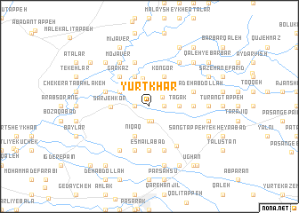 map of Yūrt Khar