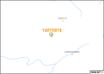 map of Yurtnoye