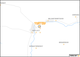 map of Yurtov