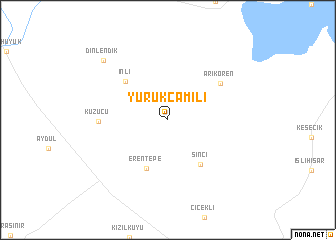 map of Yürükcamili