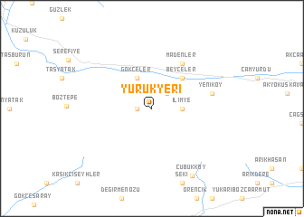 map of Yürükyeri