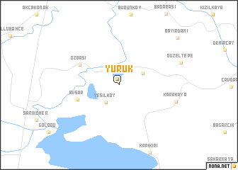 map of Yürük