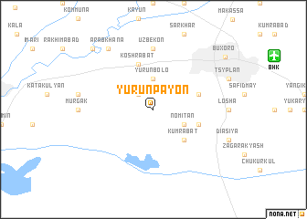 map of Yurunpayon