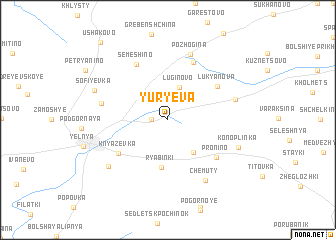 map of Yur\