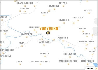 map of Yur\