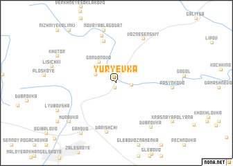 map of Yur\