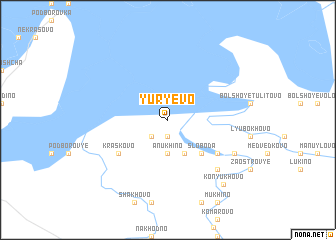 map of Yur\