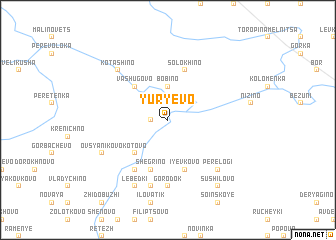 map of Yur\