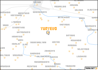 map of Yur\