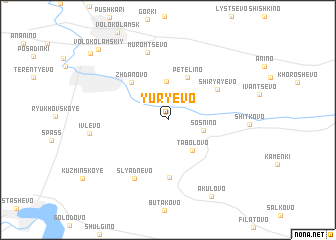 map of Yur\