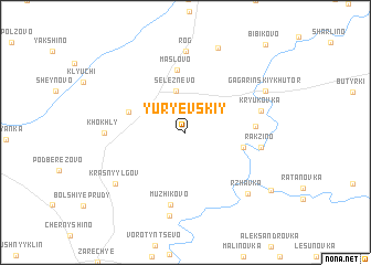map of Yur\