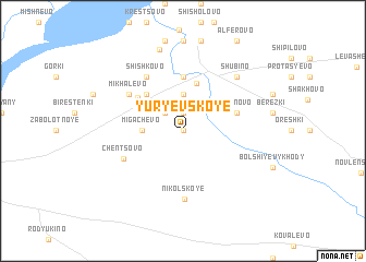 map of Yur\