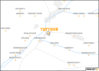 map of Yur”yivka
