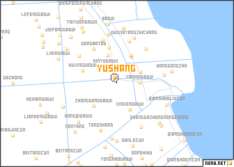 map of Yushang