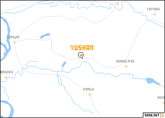 map of Yushan