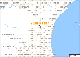 map of Yü-shih-ts\